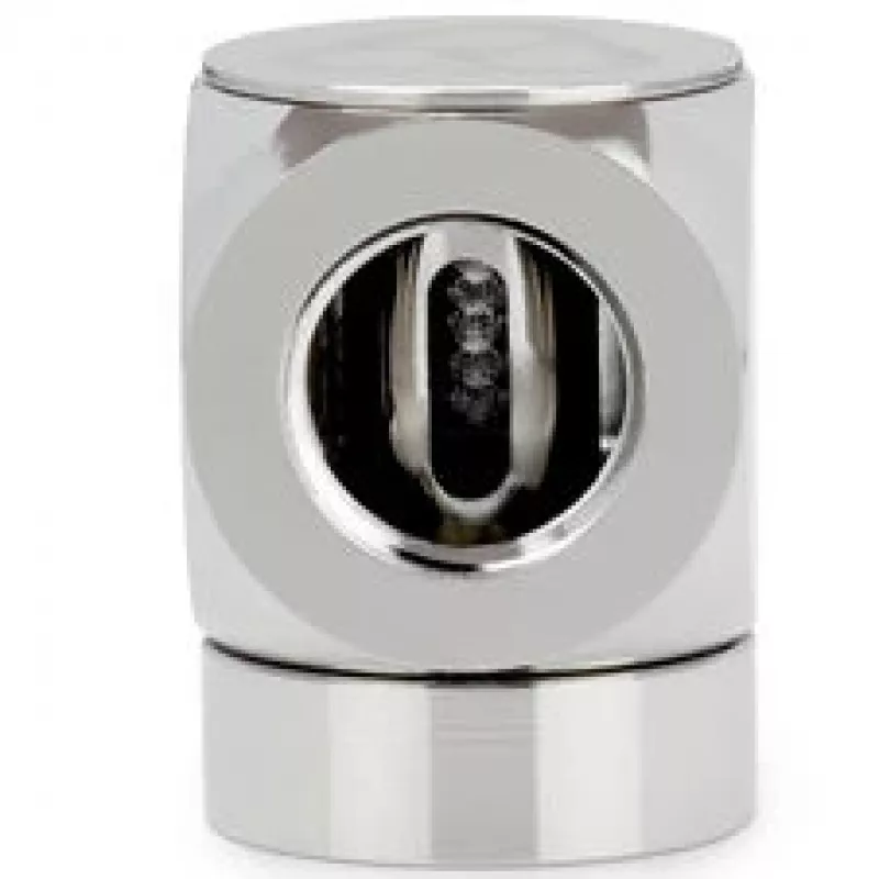 Thermal Grizzly DeltaMate Rotary 90° Żeńsko-Żeński Adapter G1/4, Nikiel Połysk