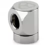 Thermal Grizzly DeltaMate Rotary 90° Żeńsko-Żeński Adapter G1/4, Nikiel Połysk