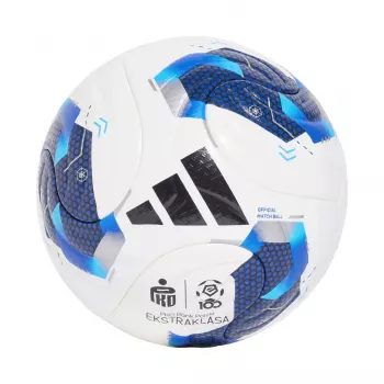 adidas Ekstraklasa 26/27 Pro Piłka Meczowa Biała/Niebieska Rozmiar 5