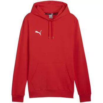 PUMA Team Goal Casuals Bluza z kapturem Czerwona 658618 01 Rozmiar S