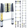 Drabina teleskopowa BL-T380 380 cm, 13 szczebli, aluminium, EN131, 150 kg