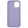 Evelatus Apple iPhone 12 Pro Max Premium Soft Touch Silikonowe etui Kolor jasnofioletowy