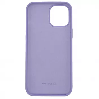Evelatus Apple iPhone 12 Pro Max Premium Soft Touch Silikonowe etui Kolor jasnofioletowy