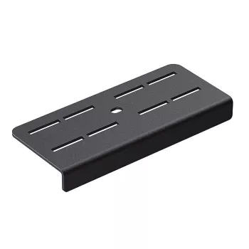 VIRPIL Controls Płytka przedłużająca do mocowania krzesła, 140 mm - Czarna