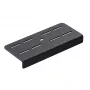 VIRPIL Controls Płytka przedłużająca do mocowania krzesła, 140 mm - Czarna