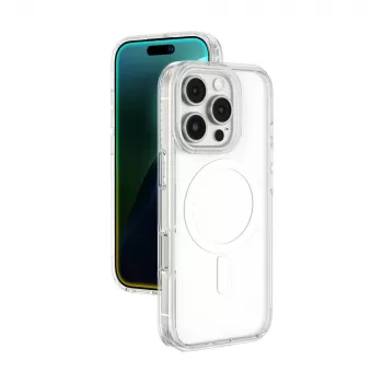 AMAZINGTHING Titan Pro Mag Etui z magnetycznym pierścieniem do iPhone 16 Pro - przezroczyste