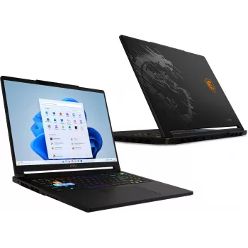 MSI Raider 16 Max HX B2WI-228PL - 16 inch QHD+ 240Hz Laptop do gier - Intel Core Ultra 9 275HX, 32GB DDR5, 1TB SSD, RTX 5080, Windows 11 Home