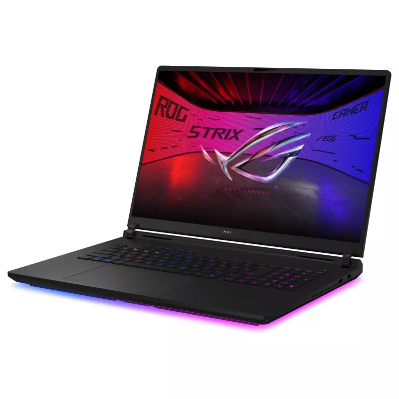 ASUS ROG Strix Scar 18 G835LXG-TQ328W Laptop do gier, 18 inch QHD+ 240Hz, Intel Core i9, RTX 5090, 128GB RAM, 8TB SSD, Win11 Home, klawiatura niemiecka