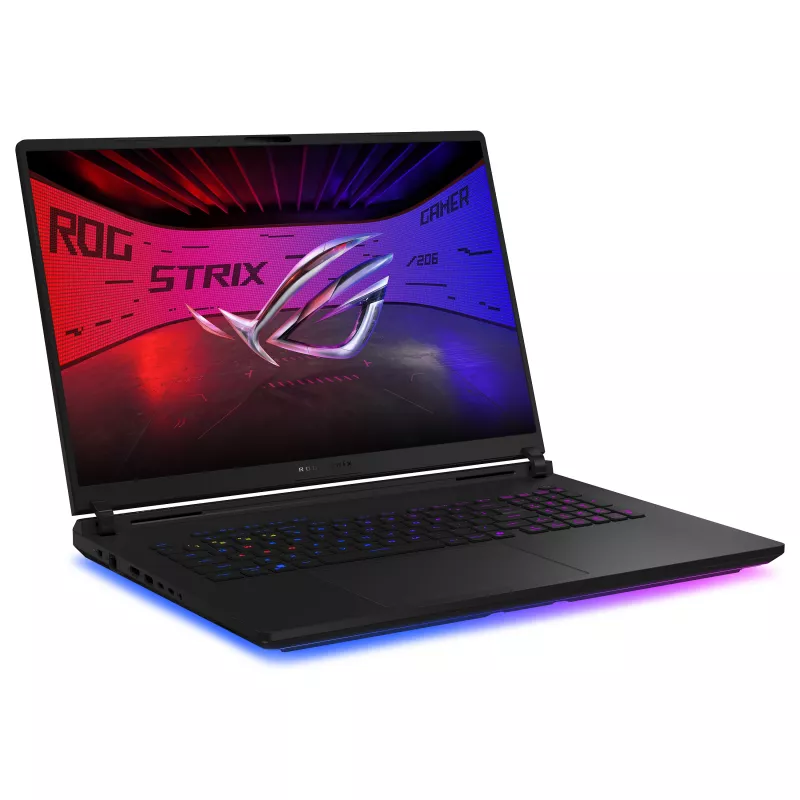 ASUS ROG Strix Scar 18 G835LXG-TQ328W Laptop do gier, 18 inch QHD+ 240Hz, Intel Core i9, RTX 5090, 128GB RAM, 8TB SSD, Win11 Home, klawiatura niemiecka
