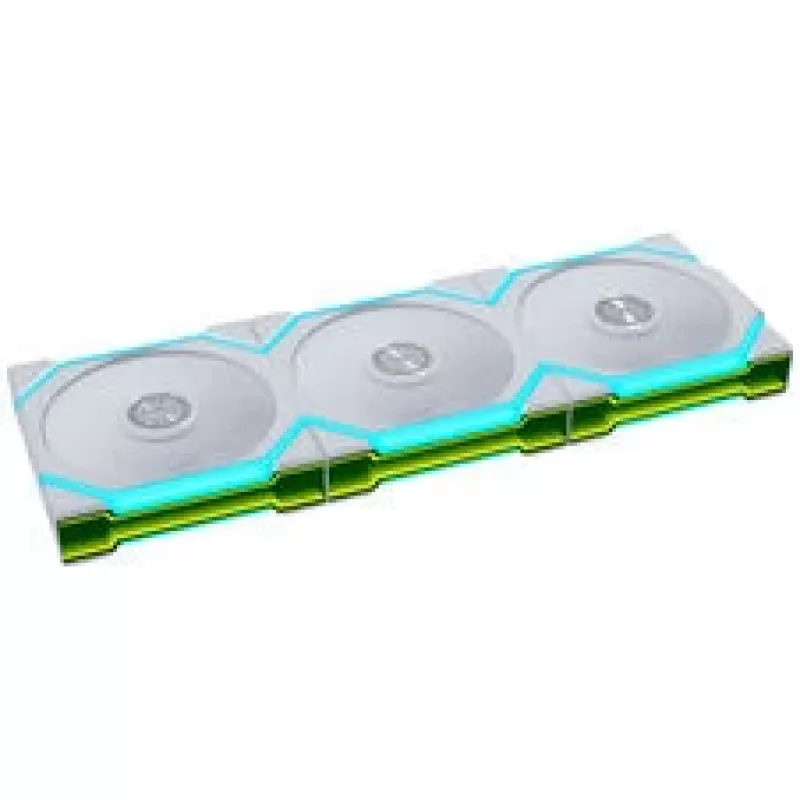Lian Li UNI FAN SL FLEX Wireless ARGB 120mm wentylator, 3 sztuki, biały