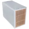 Lian Li DAN Cases B4 Wood Edition Obudowa Micro-ATX - Buk, Biały