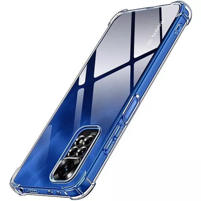 Evelatus Xiaomi Redmi Note 11/11S Wojskowe wstrząsoodporne etui silikonowe TPU przezroczyste