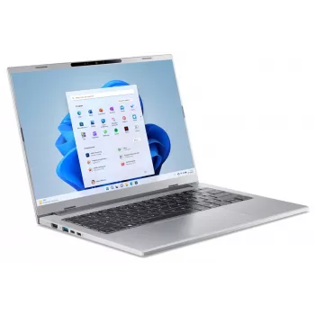 Acer Aspire 14 AMD Ryzen AI 5 330 14 inch OLED 16GB 512GB Windows 11 Home Laptop - Stalowa Szarość