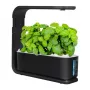 Inteligentna doniczka hydroponiczna ZG1001 Czarny – Ogród wewnętrzny na 6 sadzonek z pełnym spektrum LED, sterowaniem Wi-Fi przez aplikację, zbiornikiem 2,5 l