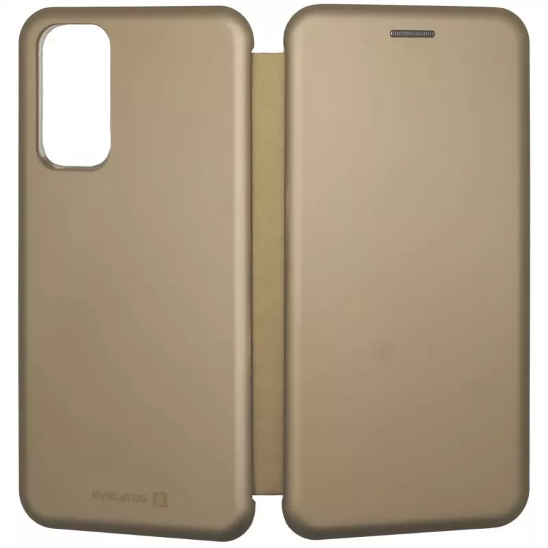 Evelatus Xiaomi Redmi Note 10S / Poco M5s Etui Książkowe Złoty
