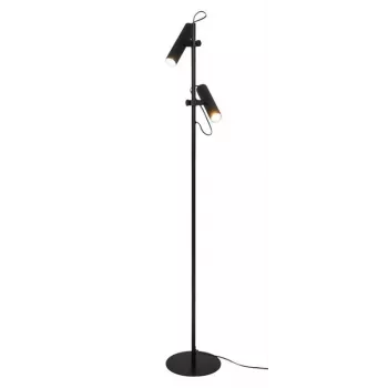 LAMPA PODŁOGOWA ICEL 2XGU10 CZARNA