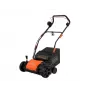 BLACK+DECKER 1200W elektryczny skaryfikator i aerator 32cm BEOEP320 z pojemnikiem na trawę 35L