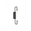 Lampa ścienna LED 10W 600lm Neutralna biel IP44 Szary