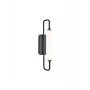 Lampa ścienna LED 10W 600lm Neutralna biel IP44 Szary