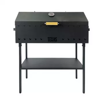 Grill TexasClub MGL-3 z pokrywą, 80x33x20 cm