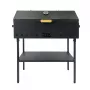 ŠAŠLYKINE MGL-3 TEXASCLUB Grill węglowy BBQ z pokrywą, 80x33x20 cm, czarny