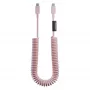 Native Union Pop Cable USB-C do USB-C 2,4 m 60 W pleciony kabel (Candy)