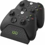 Venom Twin Docking Station dla Xbox Series X|S i Xbox One - Ładowarka do dwóch kontrolerów z 2x NiMH 850 mAh akumulatorami - diody LED - czarny