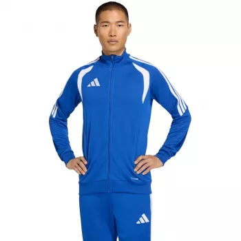 adidas Tiro 26 League Męska koszulka treningowa Slim Fit z zamkiem błyskawicznym 1/4, niebieska JY7210 M
