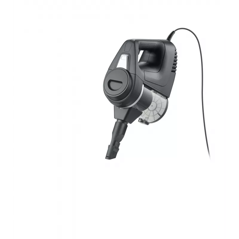 Severin CY 007080 Bezworkowy odkurzacz cylindryczny z filtrem HEPA 13, technologią Multi-Cyclone, 750 W, czarno-czerwony