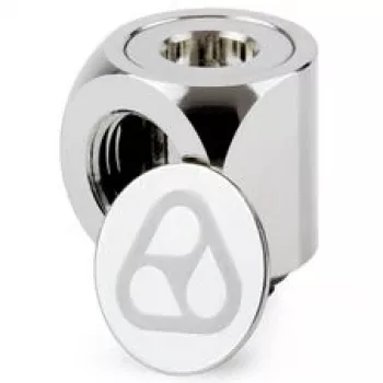 Thermal Grizzly DeltaMate Rotary 90° Adapter G1/4 cala - Nikiel Połysk