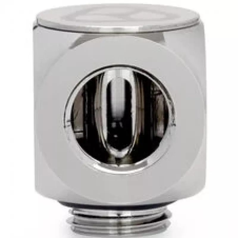 Thermal Grizzly DeltaMate Rotary 90° Adapter G1/4 cala - Nikiel Połysk