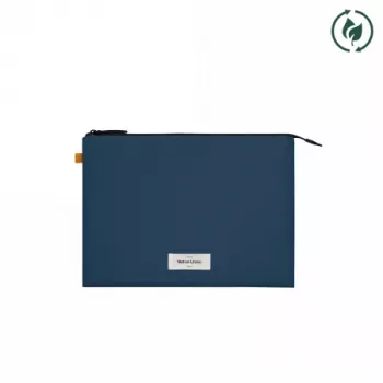 Native Union W.F.A Sleeve do MacBook Pro 14 inch (Granatowy) - Etui na laptopa z recyklingowanego PET z magnetycznym zamknięciem