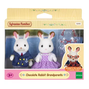 Sylvanian Families Zestaw Figurek Dziadków Królików Czekoladowych