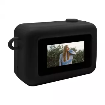 Denver DMC-1003B Czarny Miniaturowy Aparat Cyfrowy 0.3MP CMOS VGA Przypinka do Kluczy Webcam