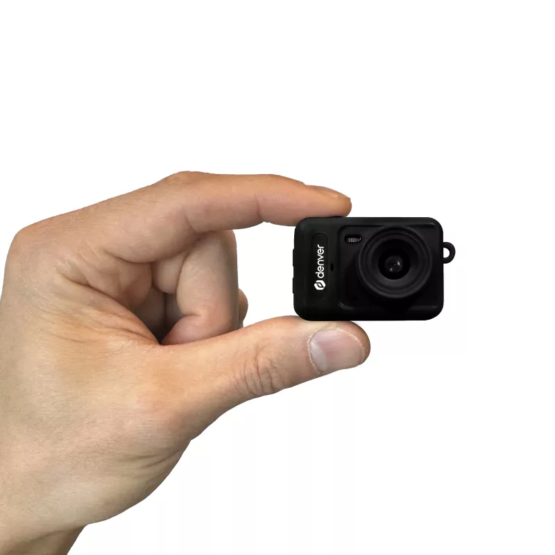 Denver DMC-1003B Czarny Miniaturowy Aparat Cyfrowy 0.3MP CMOS VGA Przypinka do Kluczy Webcam