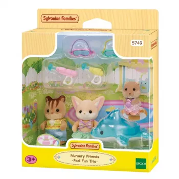 EPOCH Sylvanian Families Przygoda w Przedszkolu Przyjaciele Zestaw Zabaw w Basenie