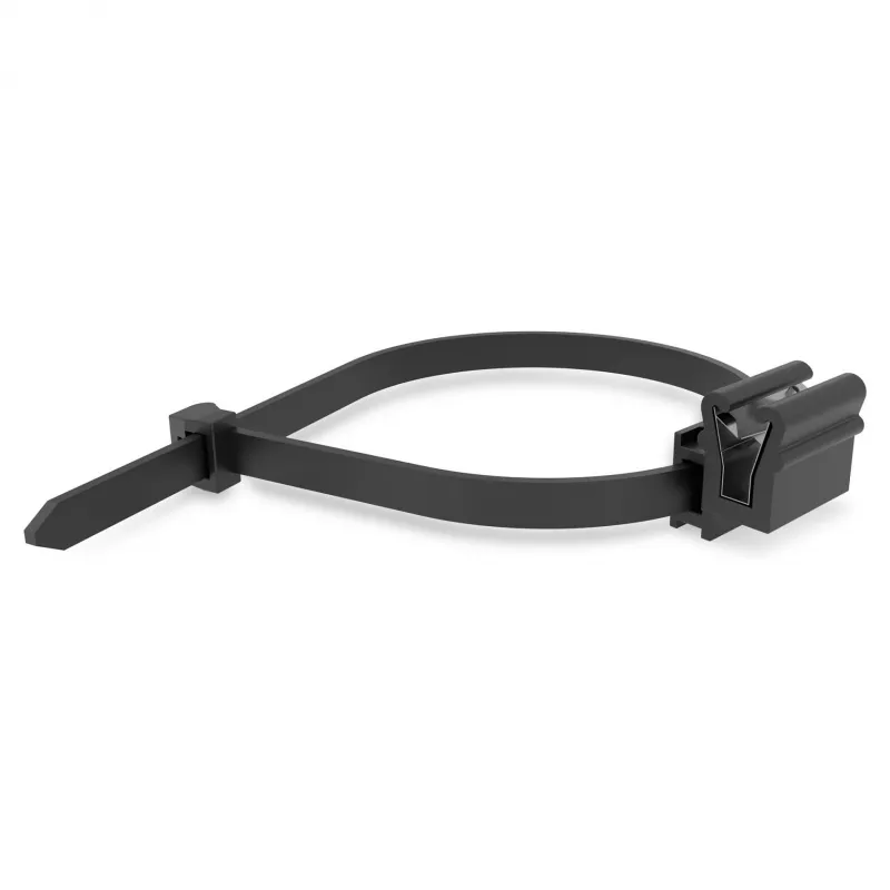 K2 Cable Manager PA66W 2002870 Opaska kablowa z klipsem montażowym