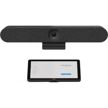 Logitech Tap IP Appliance Room Solutions Huddle + Small Rooms - Zestaw do wideokonferencji z Rally Bar Huddle i Tap IP