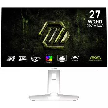 MSI MAG274QRFWDEX32 27 inch WQHD Rapid IPS Monitor do gier, 180Hz, 1ms, Quantum Dot, KVM, USB-C