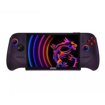 MSI Claw 8 EX AI+ CG3EM-046PLY 8 inch FHD 120Hz Gaming Handheld - Intel Core Ultra 9 185U, 32GB LPDDR5X, 2TB SSD, Wi-Fi 7, Windows 11 Home, Czarny