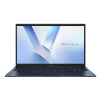 ASUS Vivobook 17 X1704MA-ISSAU199W 17,3 cala FHD IPS Laptop, Intel Core i3-N305, 8GB RAM, 256GB SSD, Windows 11 Home, klawiatura francuska AZERTY, Indie Black