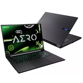 GIGABYTE AERO X16 4WHN3EEC64AH 16-calowy laptop OLED - AMD Ryzen 9 AI 465, 16GB DDR5, 1TB SSD, RTX 5070, Windows 11 Home, Srebrny
