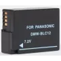 EXTRA DIGITAL Panasonic DMW-BLC12 Zamiennik baterii 1200mAh 7.2V Li-Ion do serii Lumix G/FZ/GX