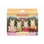 Sylvanian Families Rodzina Czekoladowych Królików - 4 figurki kolekcjonerskie