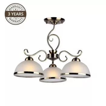 Estera MX90746C/3 3-światłowa lampa sufitowa E27, wykończenie chrom