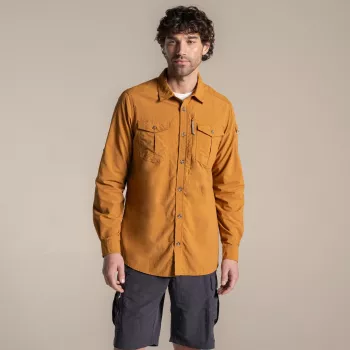 Craghoppers NosiLife Adventure LS Shirt III - Deep Henna, rozmiar L
