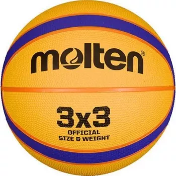 Molten 3x3 Basketball B33T2000 Gum Size 6 FIBA Official Game Ball