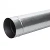 Rura wkładowa kominowa o średnicy 160 mm, 1 m, stal czarna, jednościenna, wysokotemperaturowa