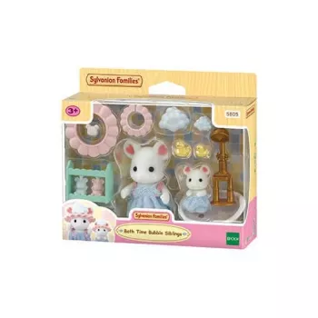 Sylvanian Families Zestaw do kąpieli Myszka Marshmallow
