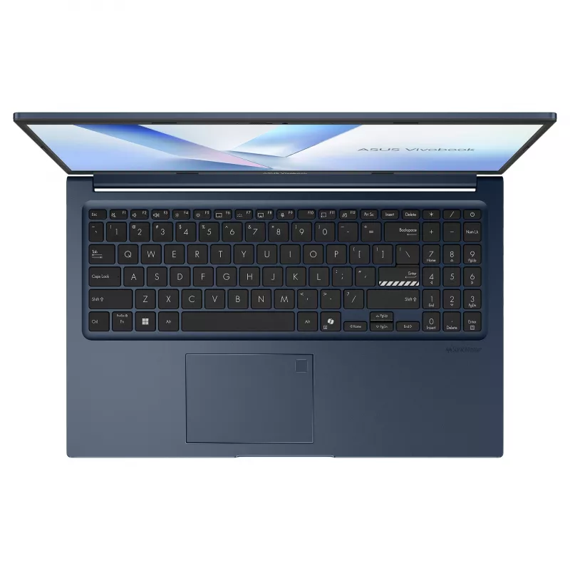 ASUS Vivobook 15 X1504MA 15,6 cala Full HD Laptop, Intel N100, 16GB RAM, 512GB SSD, Windows 11 Home, Niebieski
